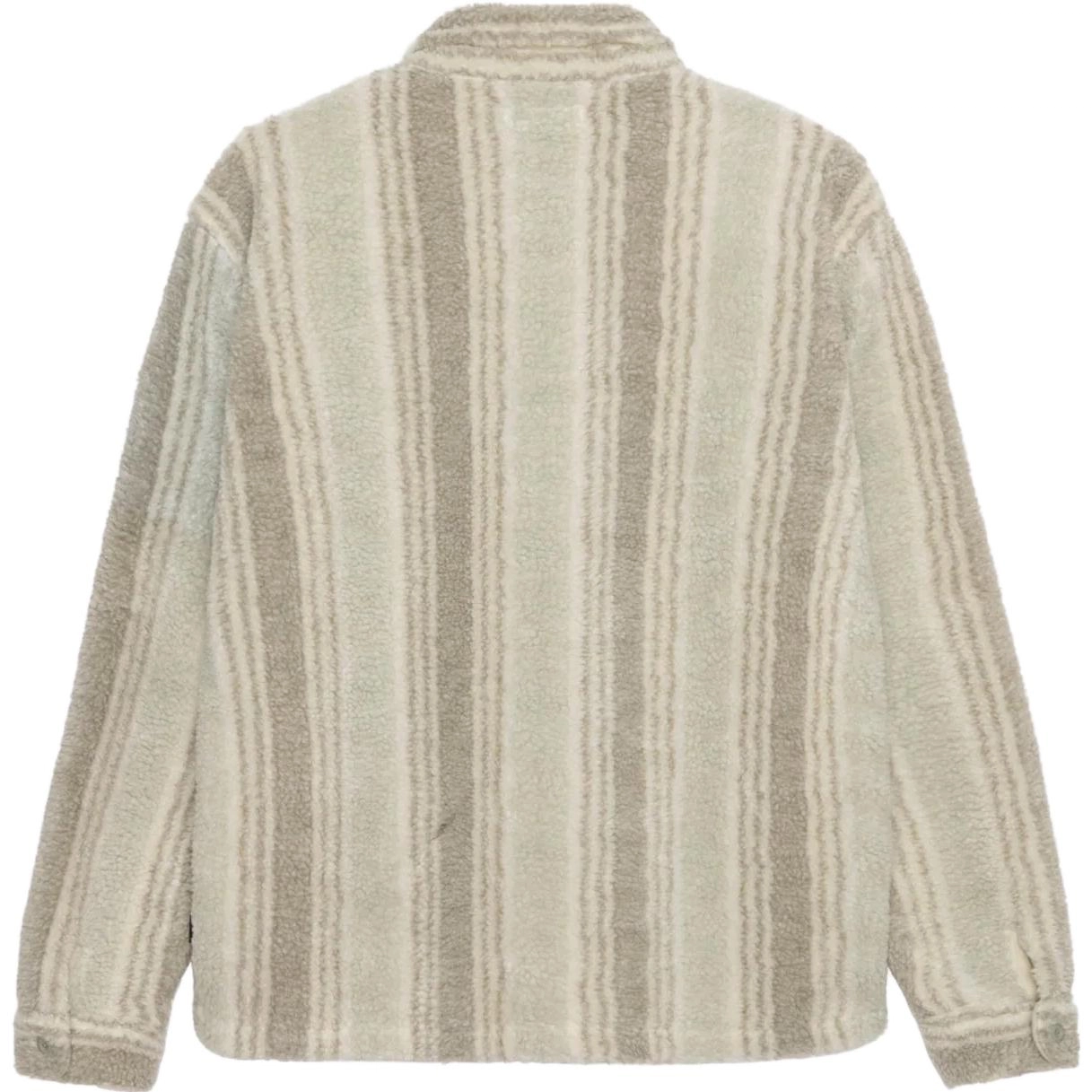 Stussy FW 23 Stripe Sherpa Shirt