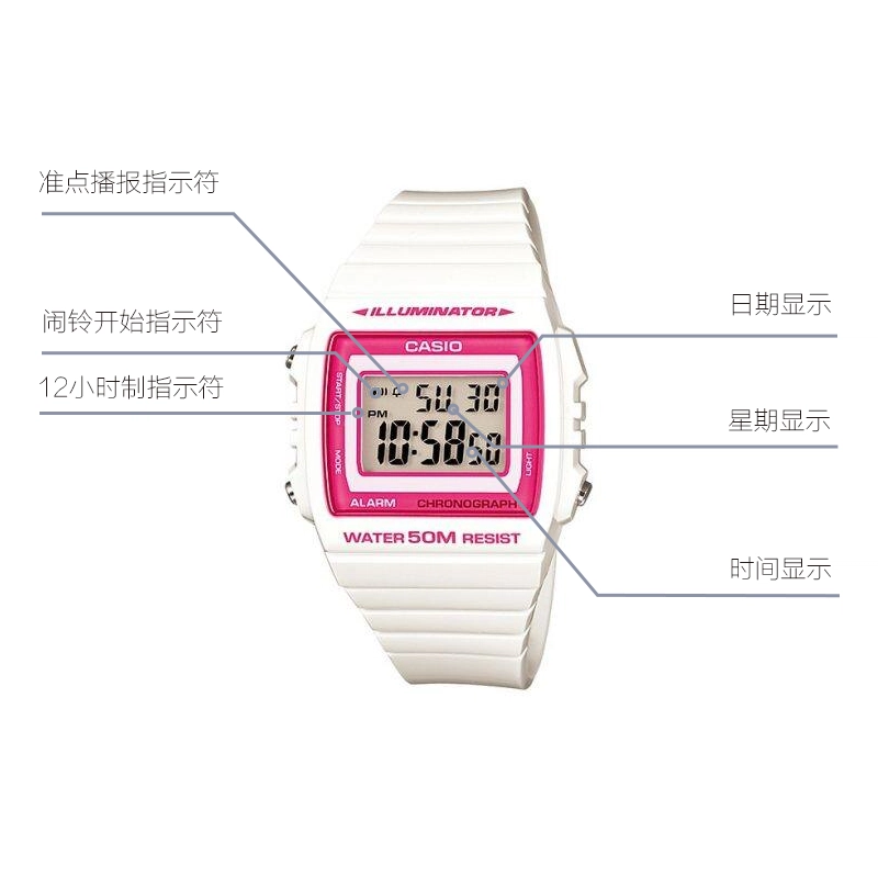 CASIOYOUTH W-215H-7A2