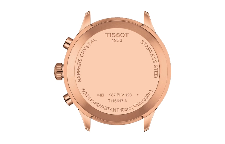 TISSOT 100 45mm PVD T116.617.36.042.00
