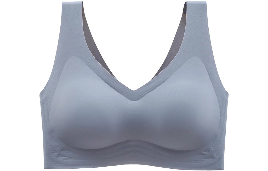 浪莎 纯色薄款无钢圈小胸聚拢收副乳防下垂运动美背心无痕文胸
