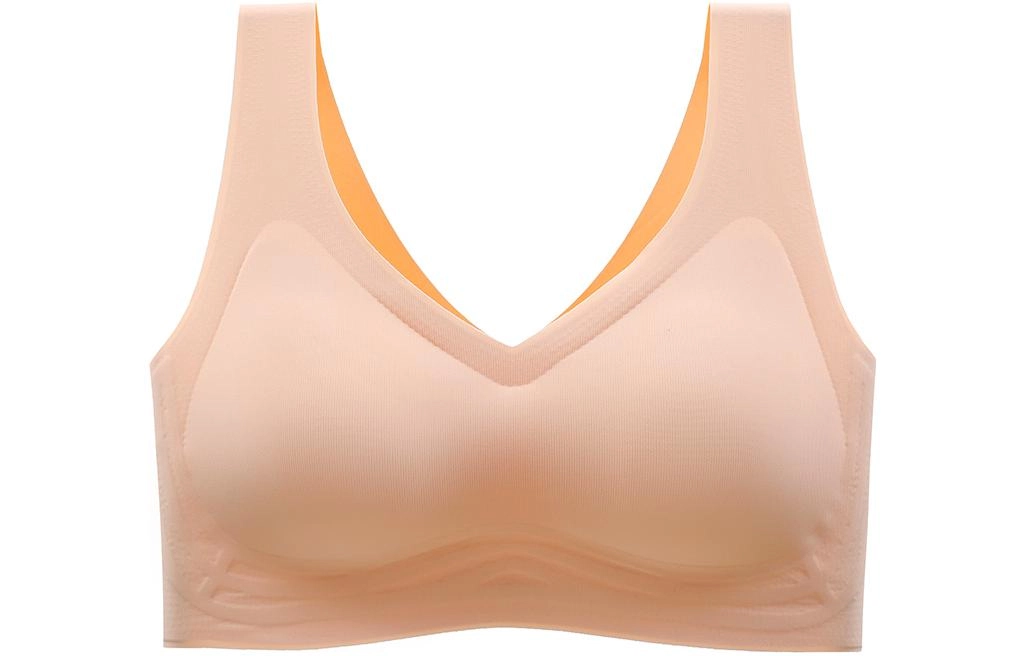 浪莎 纯色薄款无钢圈小胸聚拢收副乳防下垂运动美背心无痕文胸