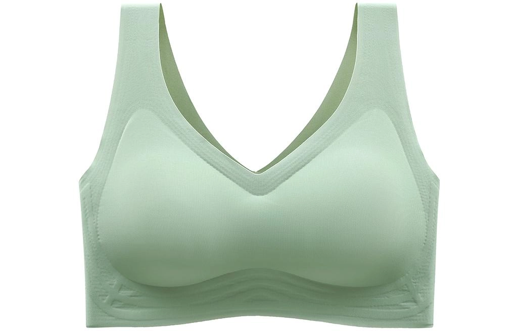 浪莎 纯色薄款无钢圈小胸聚拢收副乳防下垂运动美背心无痕文胸