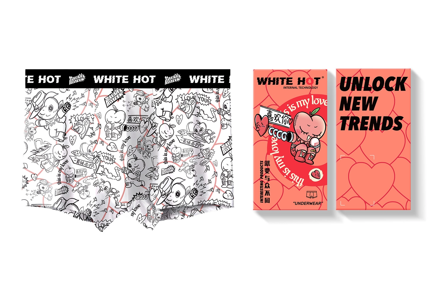 WHITE HOT peach attack