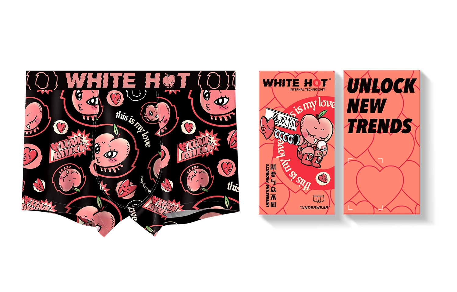 WHITE HOT peach attack