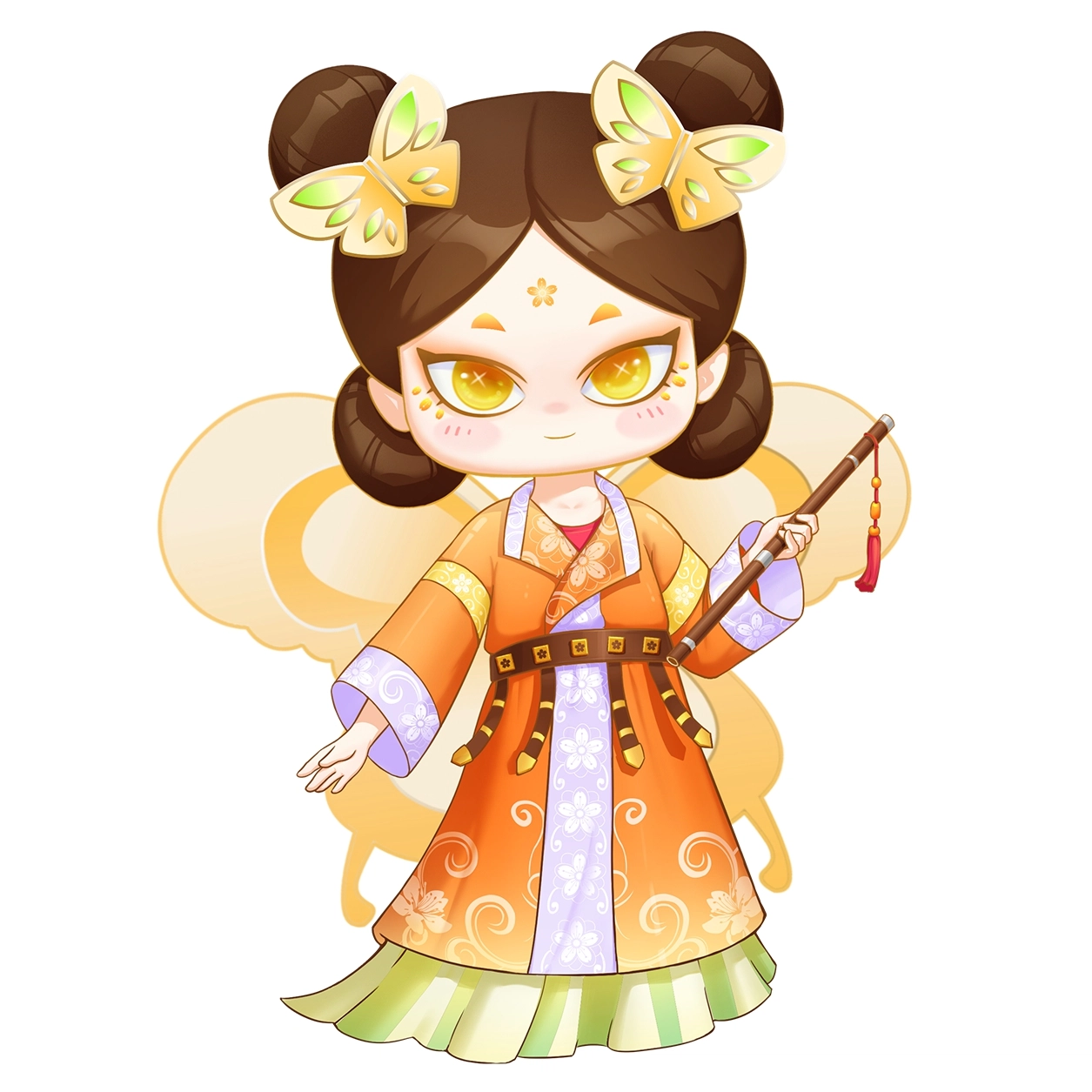 哲高积木 传承兽系列 南海蝴蝶朝代服饰收藏卡牌 卡牌周边
