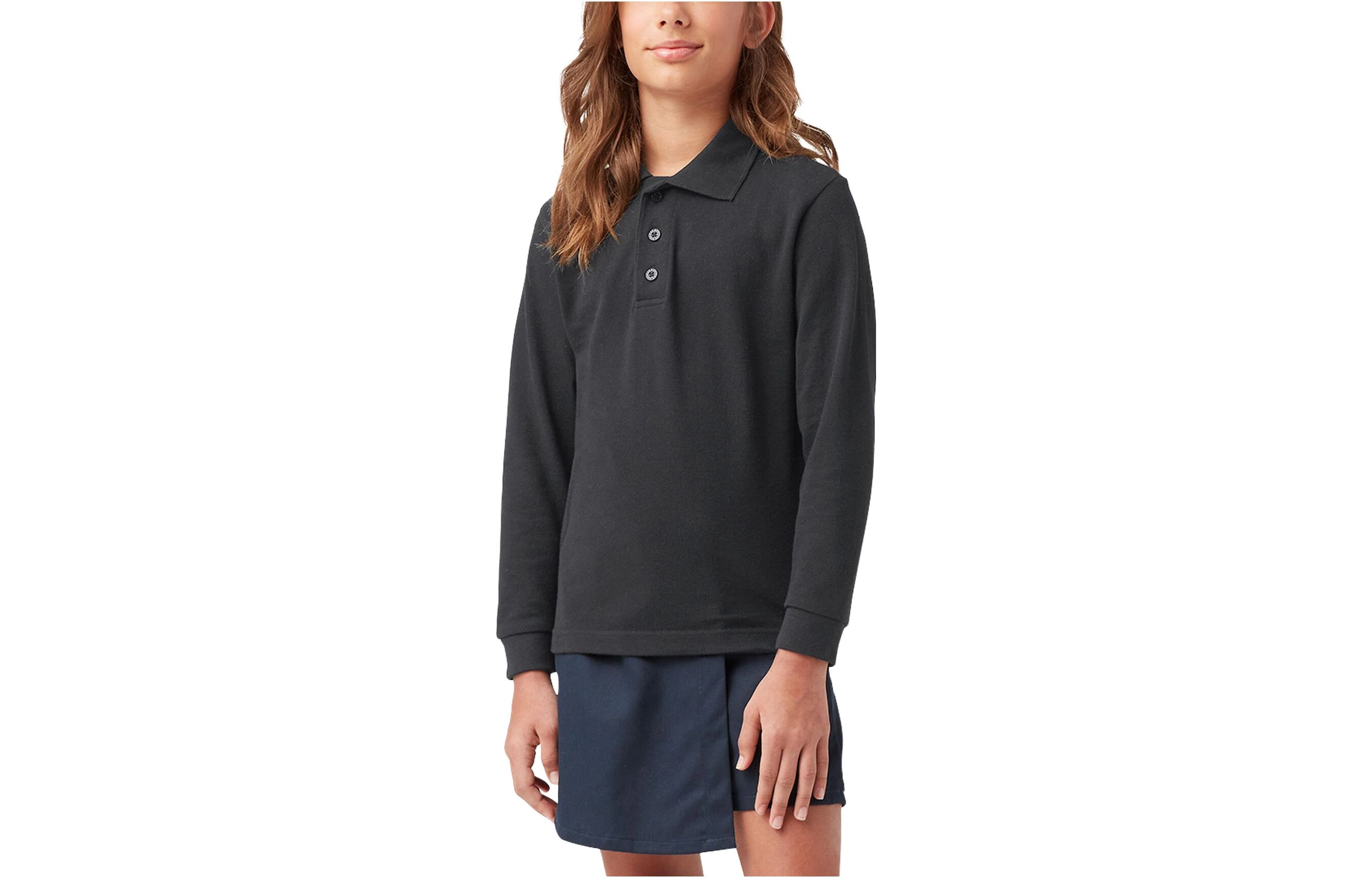 Dickies Piqu Long Sleeve Polo 4-20 Polo