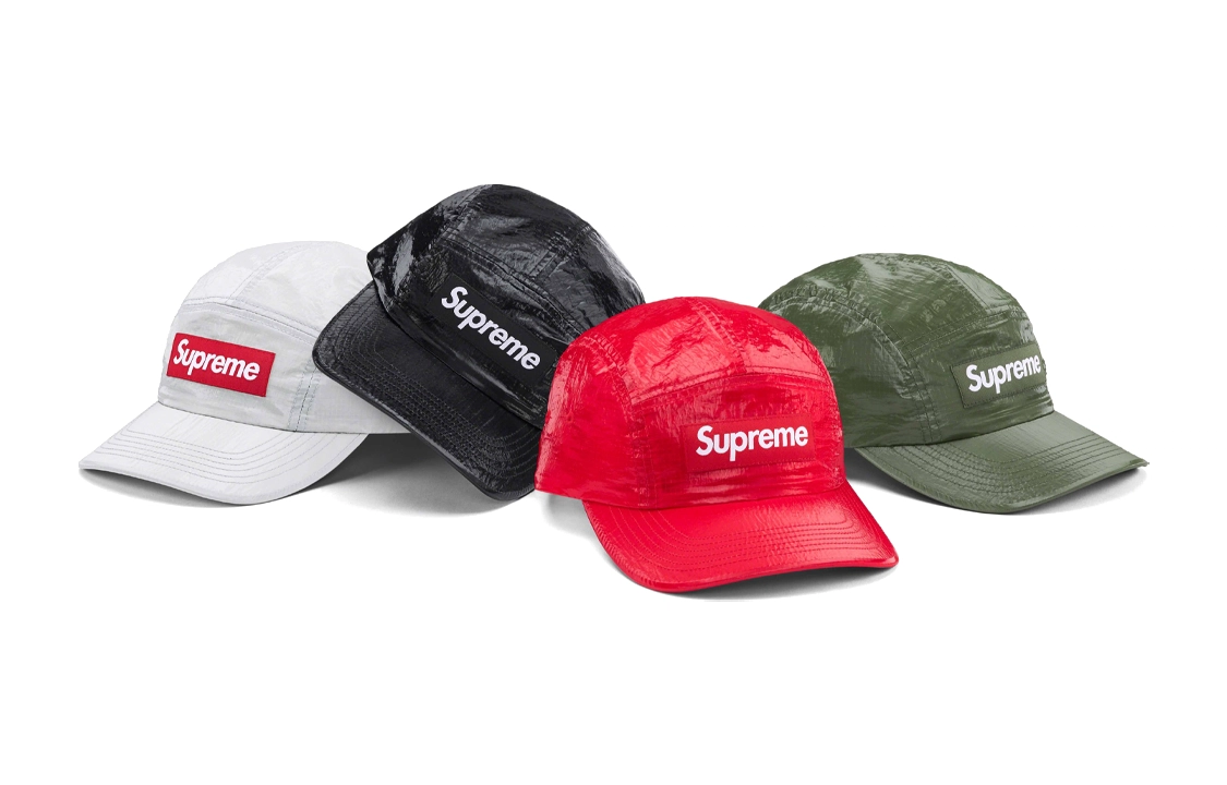 Supreme FW23 WEEK 3 GLOSS RIPSTOP CAMP CAP
