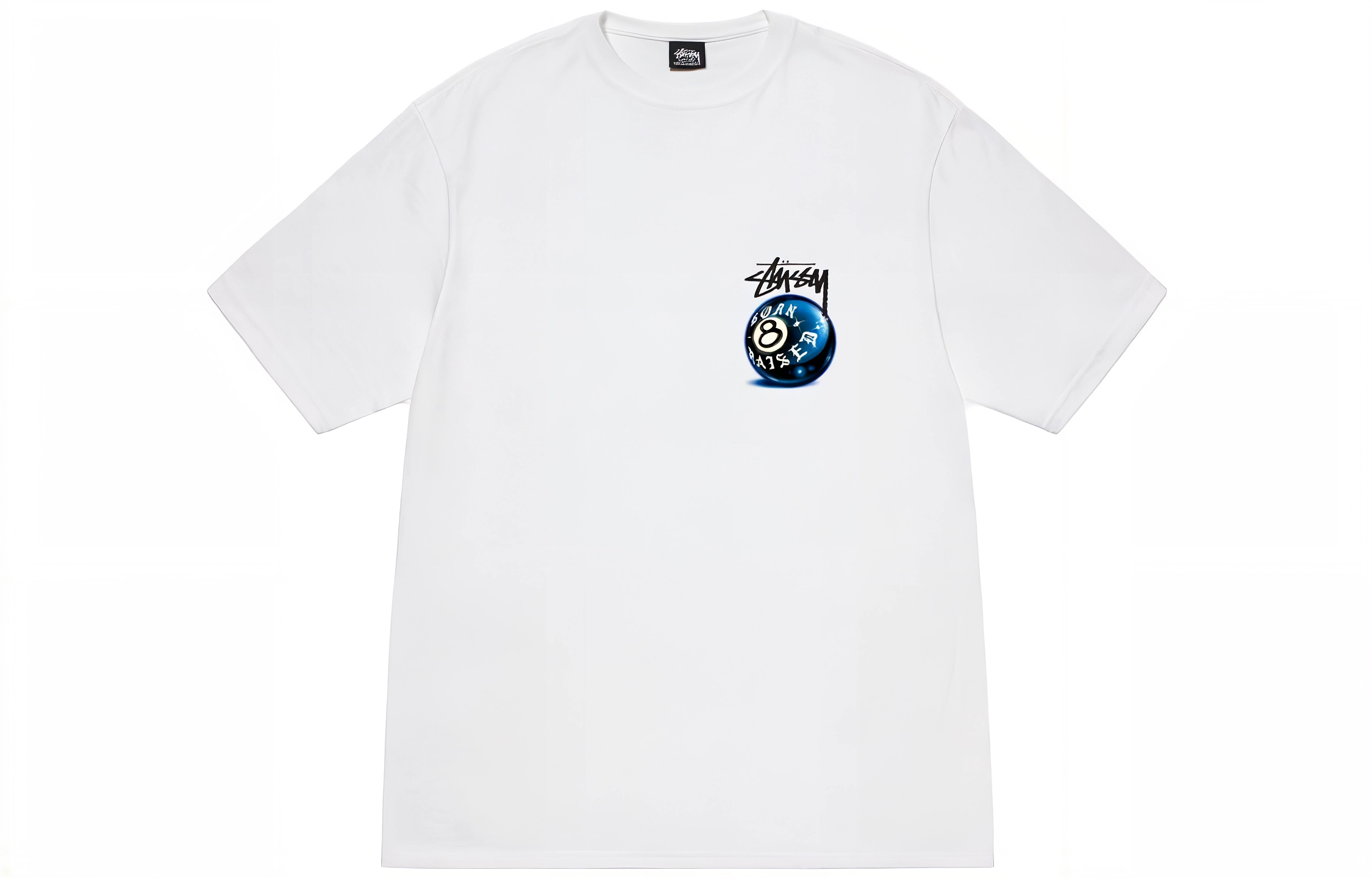 Stussy x BORN x RAISED SS23 8 BALL TEE 88T