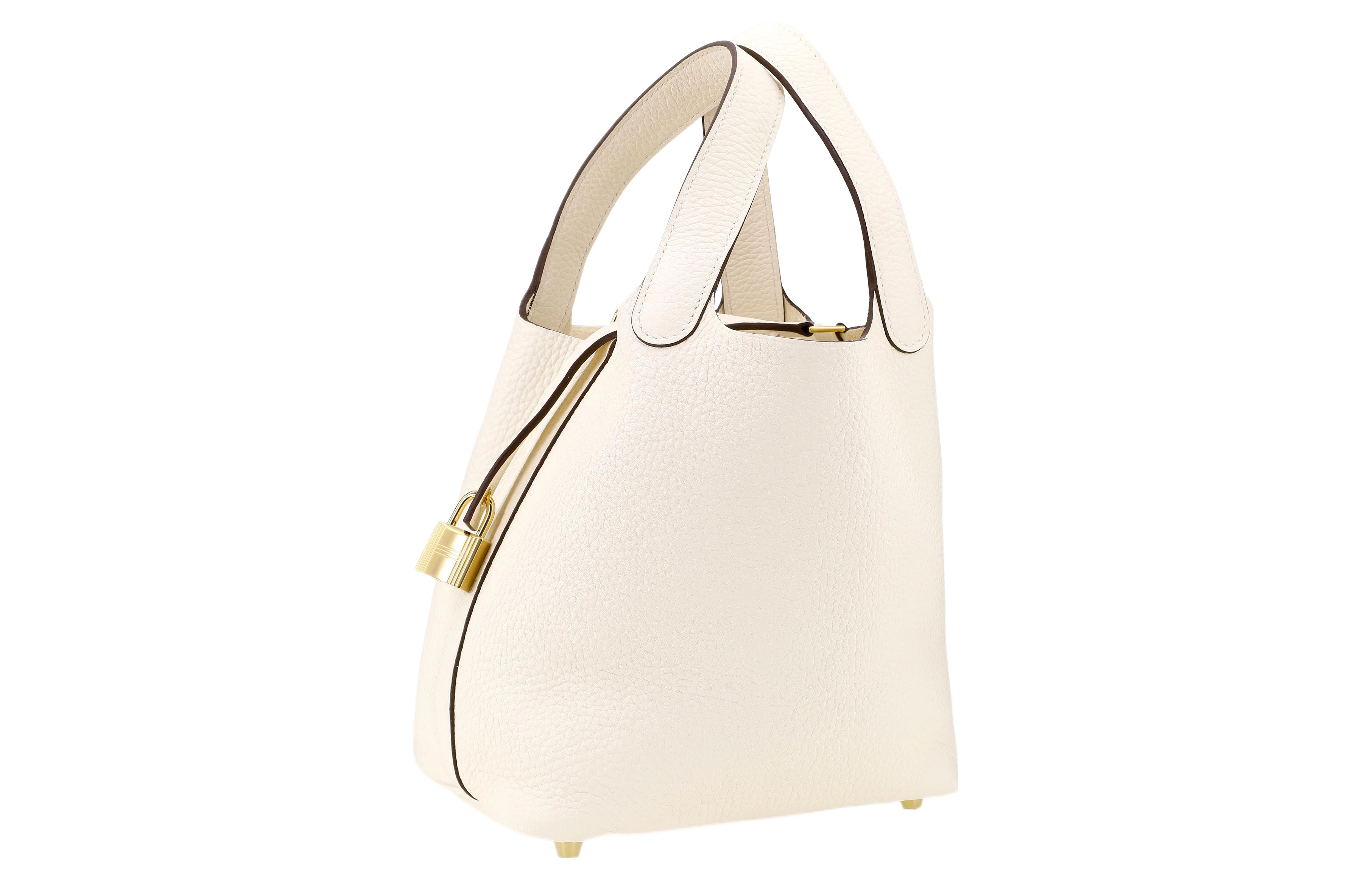 HERMES Picotin Lock 18 Clemence 18 I2 Nata