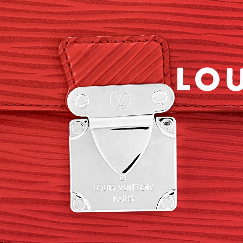 LOUIS VUITTON Monceau Distorted S-lock