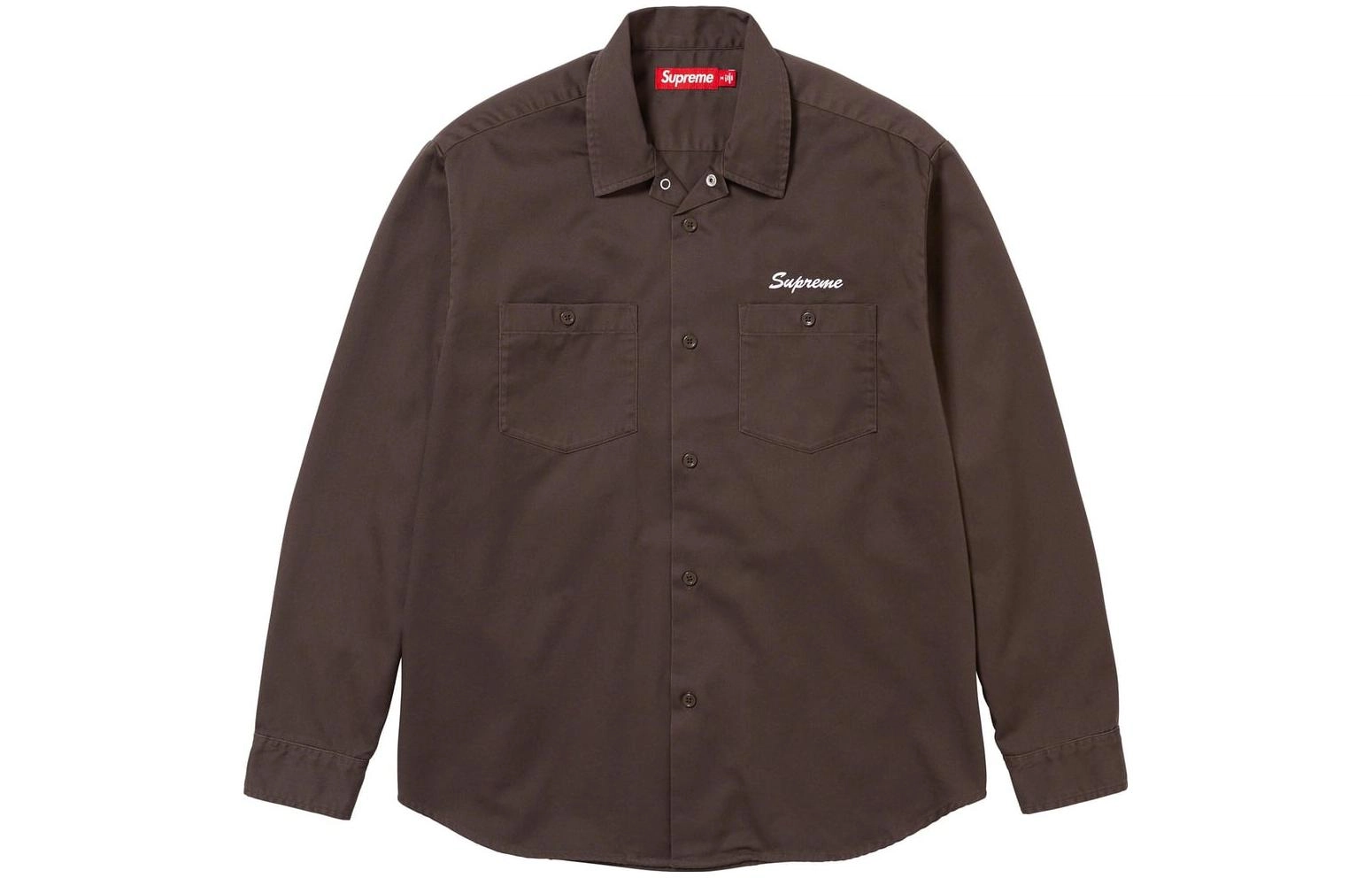 Supreme x FW23 FW23 WEEK5 AMERICAN PSYCHO WORK SHIRT