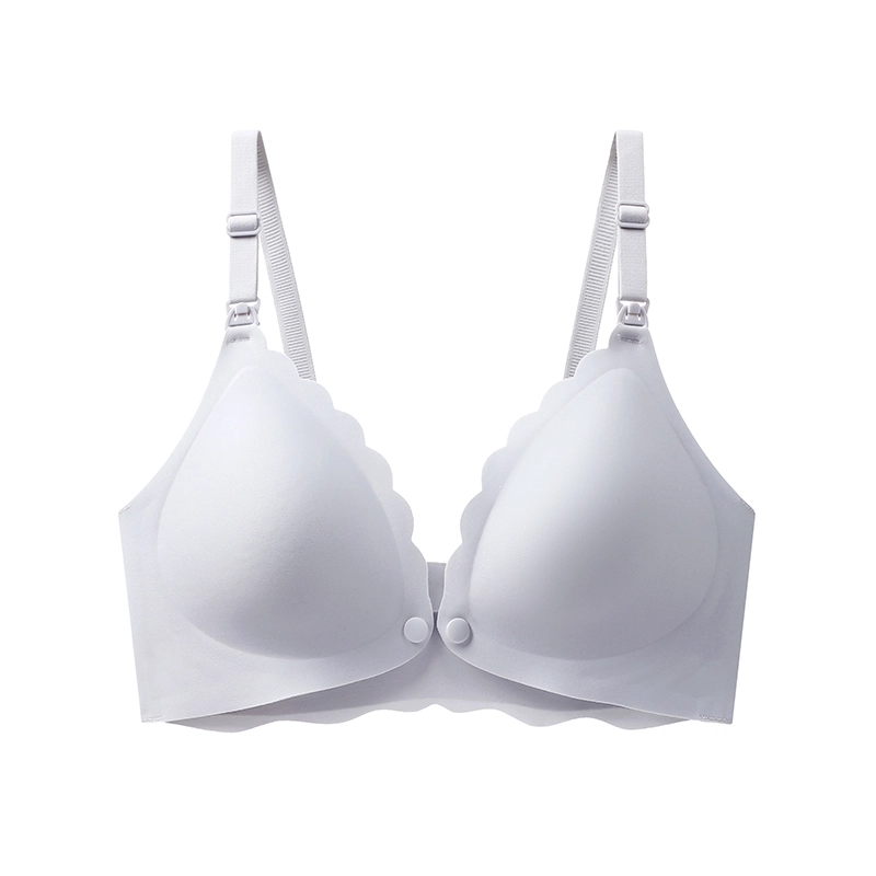 浪莎 薄款 无痕迹 聚拢 透气舒适 哺乳文胸