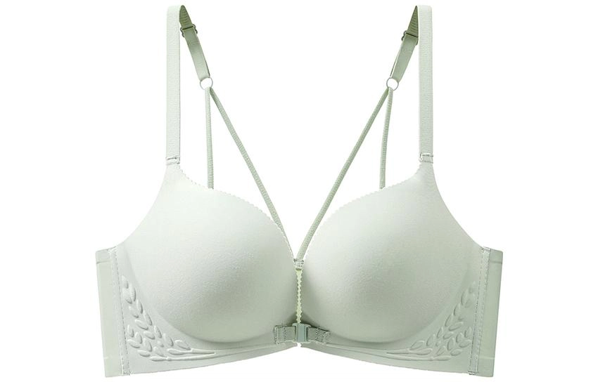 浪莎 前扣内衣小胸聚拢收副乳防下垂舒适无痕外扩固杯美背无钢圈性感文胸 女款