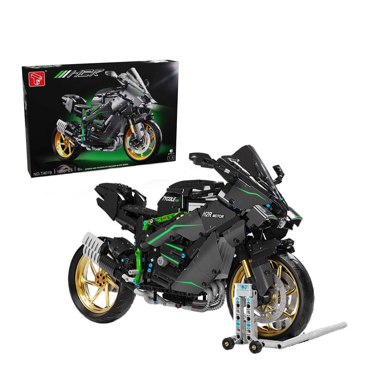 15 H2R 1858pcs T4019
