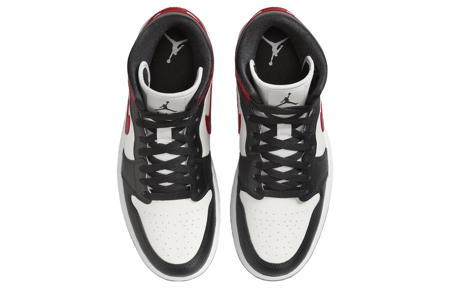 Jordan Air Jordan 1 Mid WMNS "Black Toe"