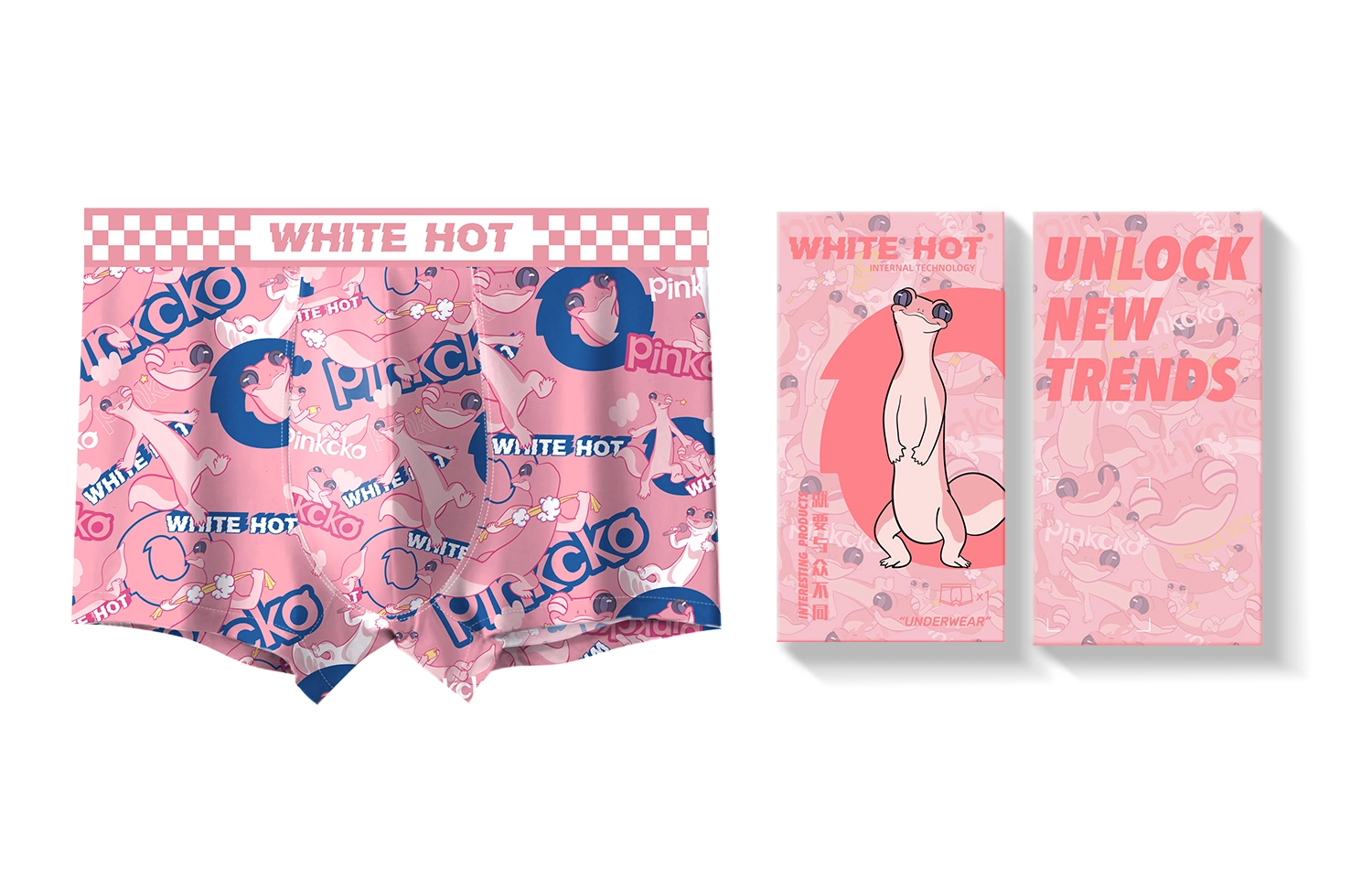 WHITEHOT x pinkcko 1