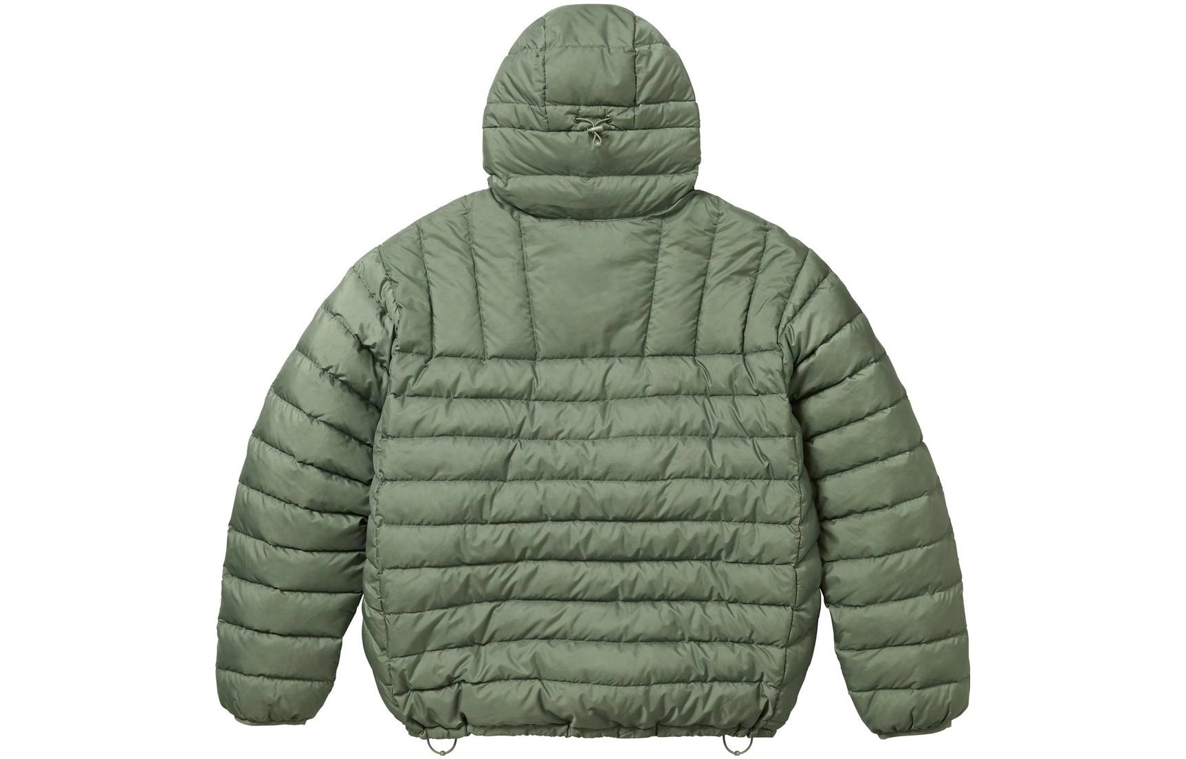 Supreme FW23 WEEK7 MICRO DOWN HALF ZIP HOODED PULLOVER