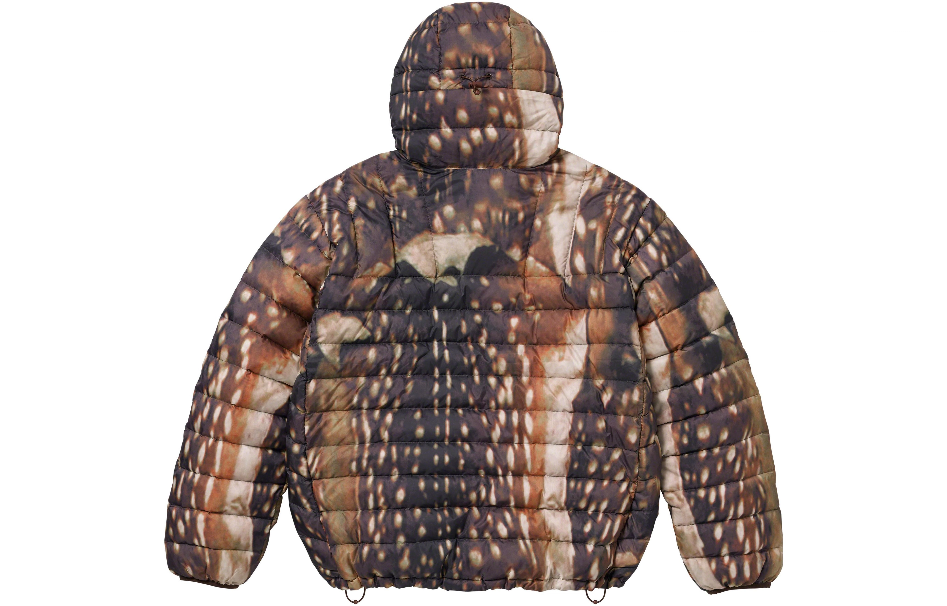 Supreme FW23 WEEK7 MICRO DOWN HALF ZIP HOODED PULLOVER