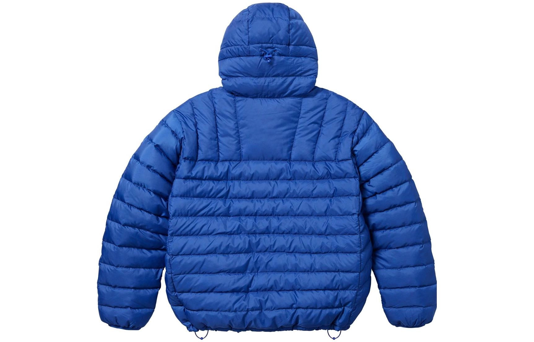 Supreme FW23 WEEK7 MICRO DOWN HALF ZIP HOODED PULLOVER