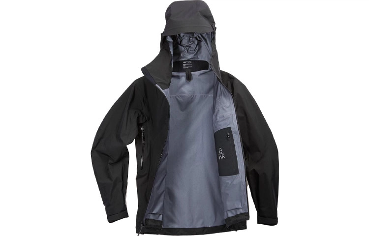 Arcteryx beta ar stormhood Logo