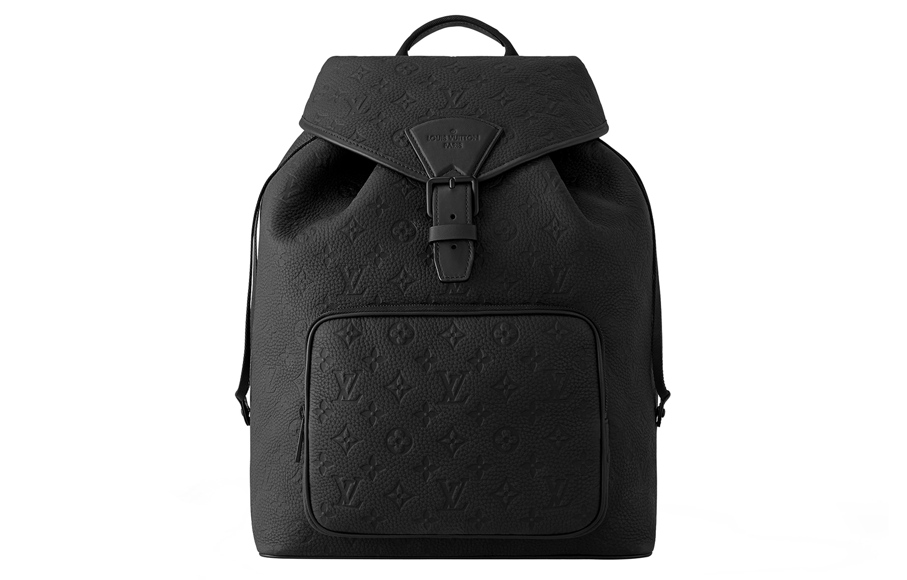 LOUIS VUITTON Montsouris Logo Taurillon