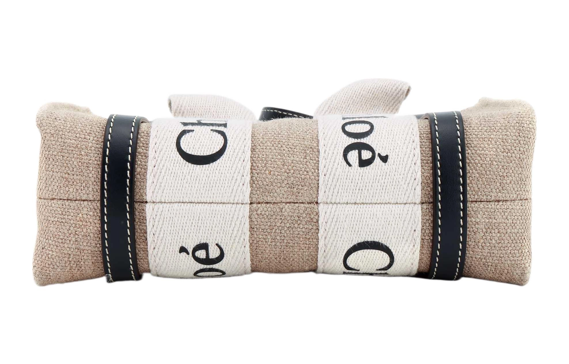 Chloe Woody Mini Logo Tote