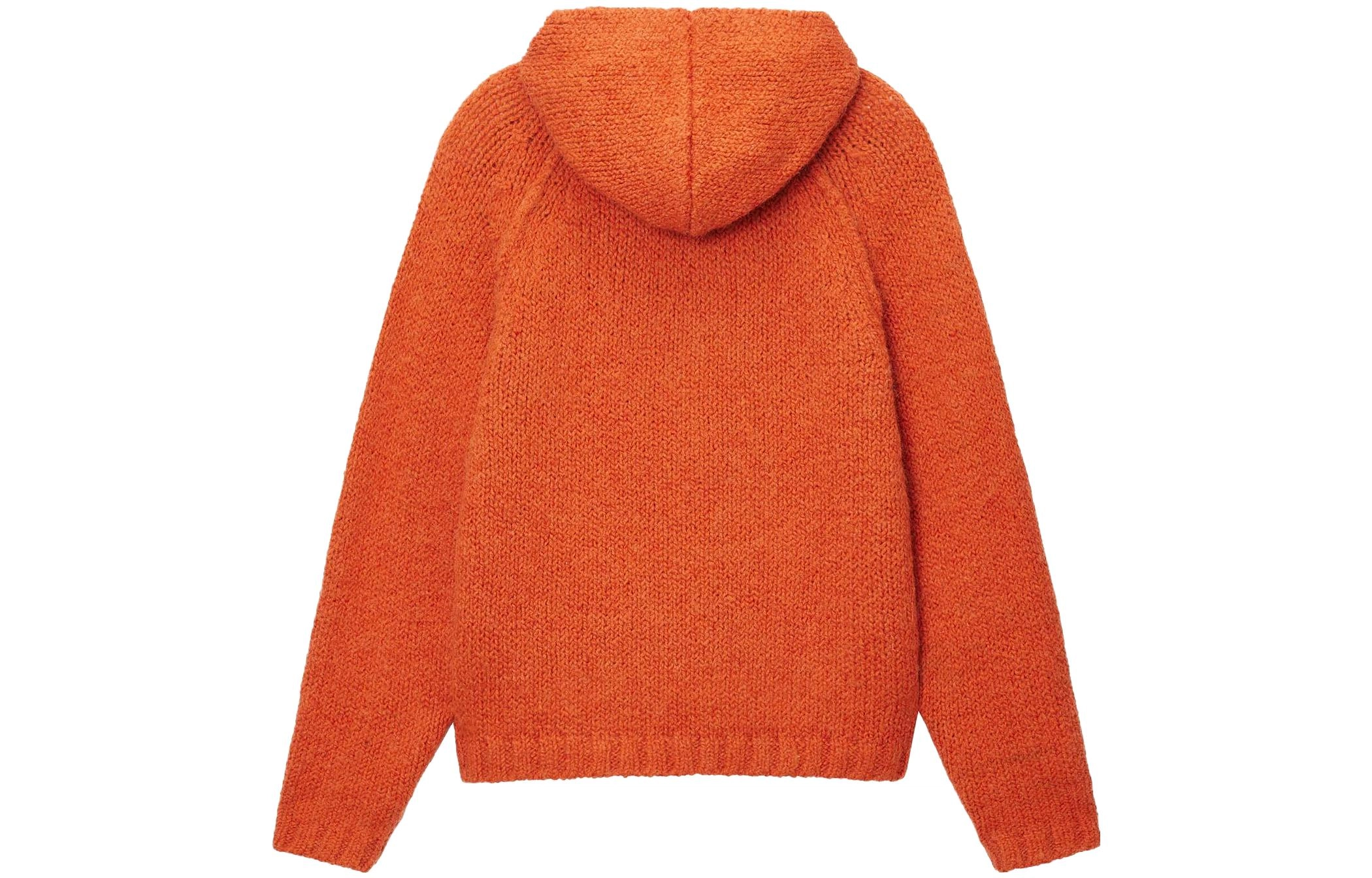 Stussy FW23 Chunky Knit Zip Hoodie