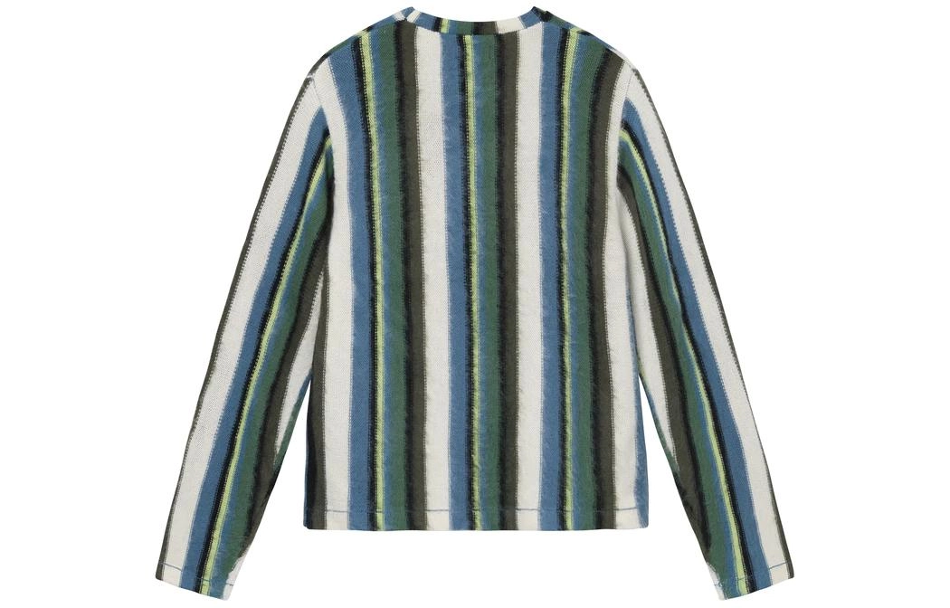 Stussy SS22 Vertical Striped Knit Crew
