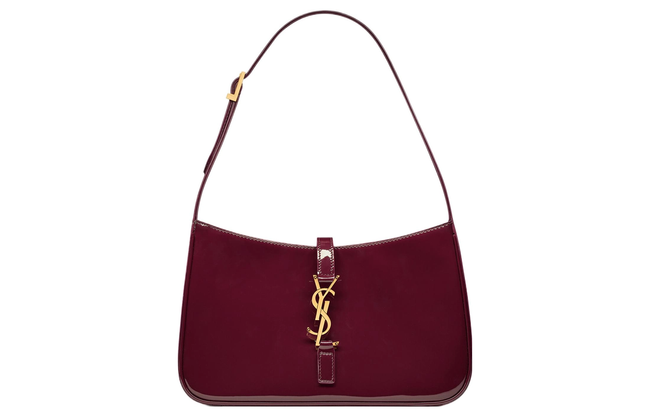 SAINT LAURENT YSL LE5A7 Logo Hobo