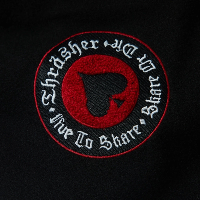 THRASHER 2023SMU SKATEGOAT VARSITY JACKET