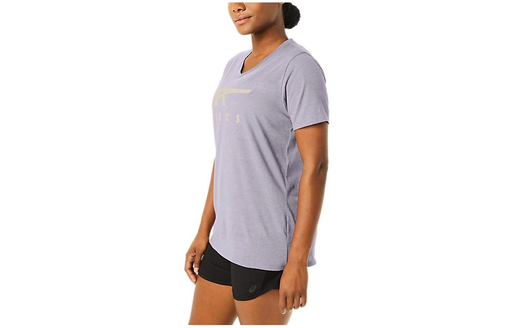 Asics Stripes V-Neck T