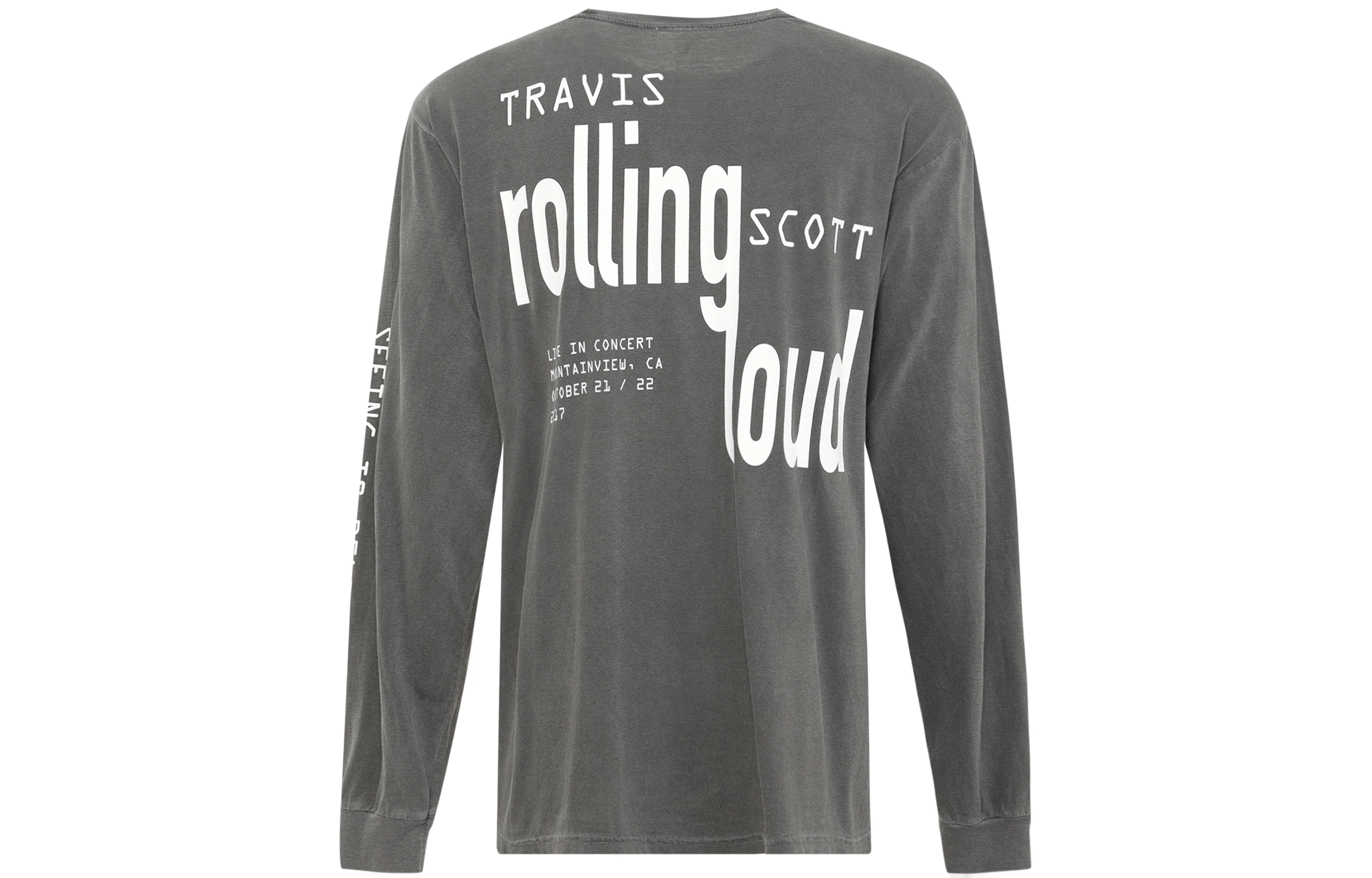 Travis Scott x Rolling Loud Cactus Jack Seeing Is Believing Long Sleeve T