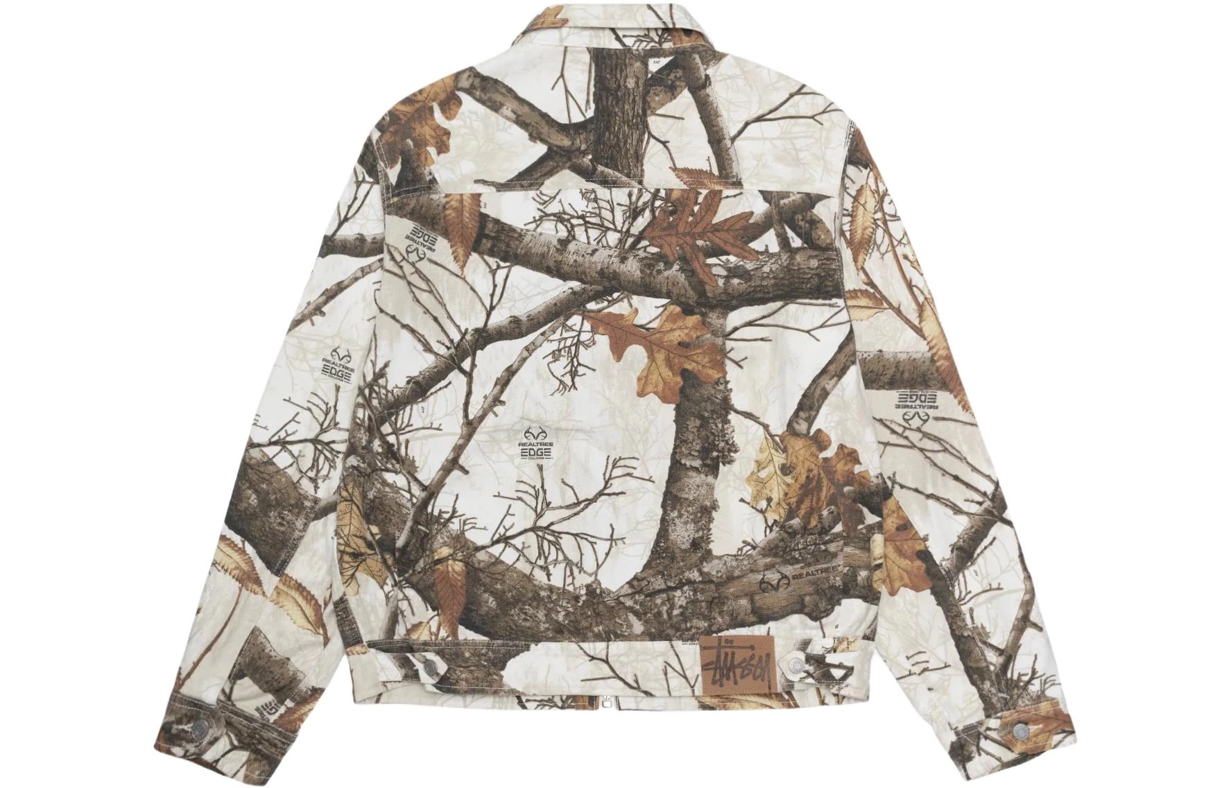 Stussy FW23 ZIP WORK JACKET REALTREE EDGE