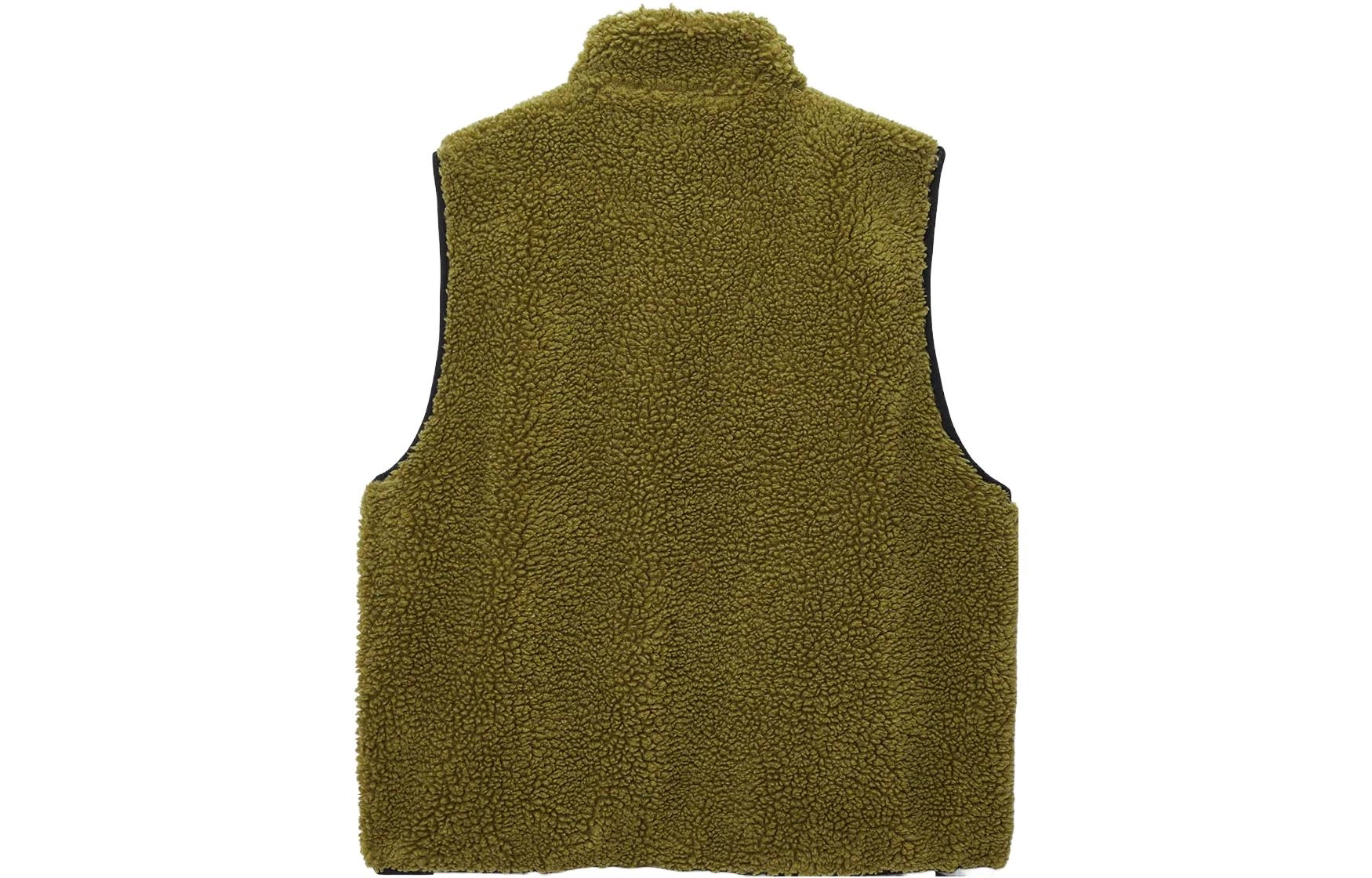 Stussy FW23 SHERPA REVERSIBLE VEST