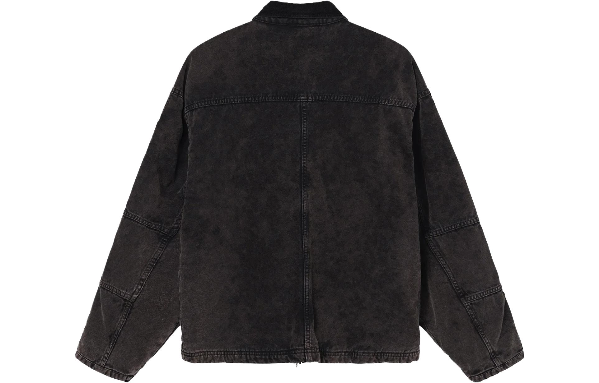 Stussy FW23 SHOP JACKET SPRAY DYE CANVAS