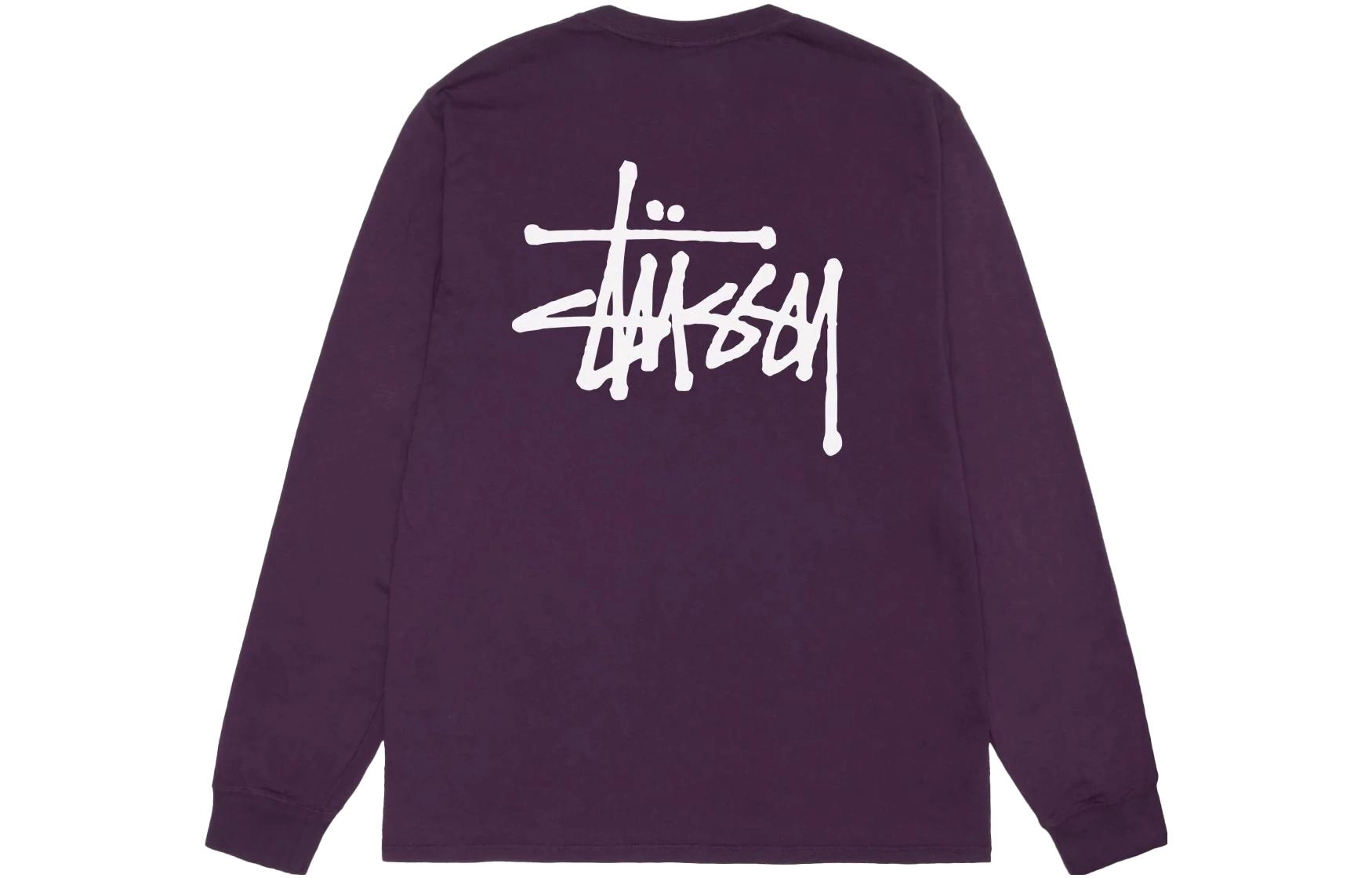 Stussy Basic Stssy Pigment Dyed Ls Tee LogoT