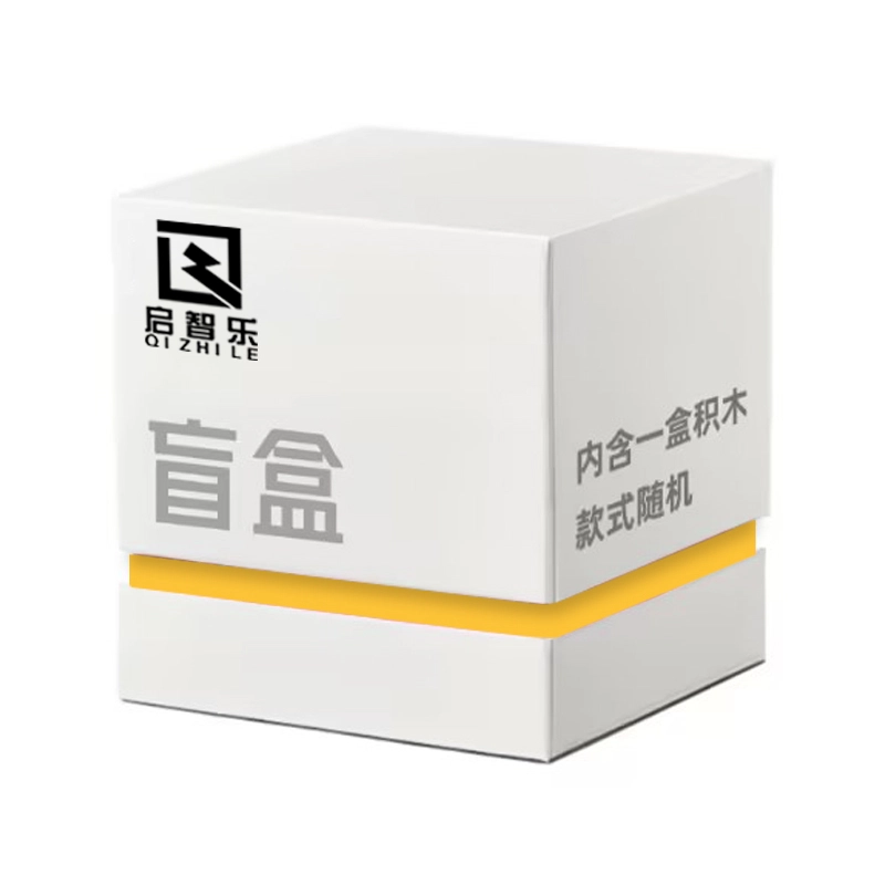 启智乐 盲盒系列 得物福利专属盲盒积木潮流玩具男生女孩拼装拼插积木  积木