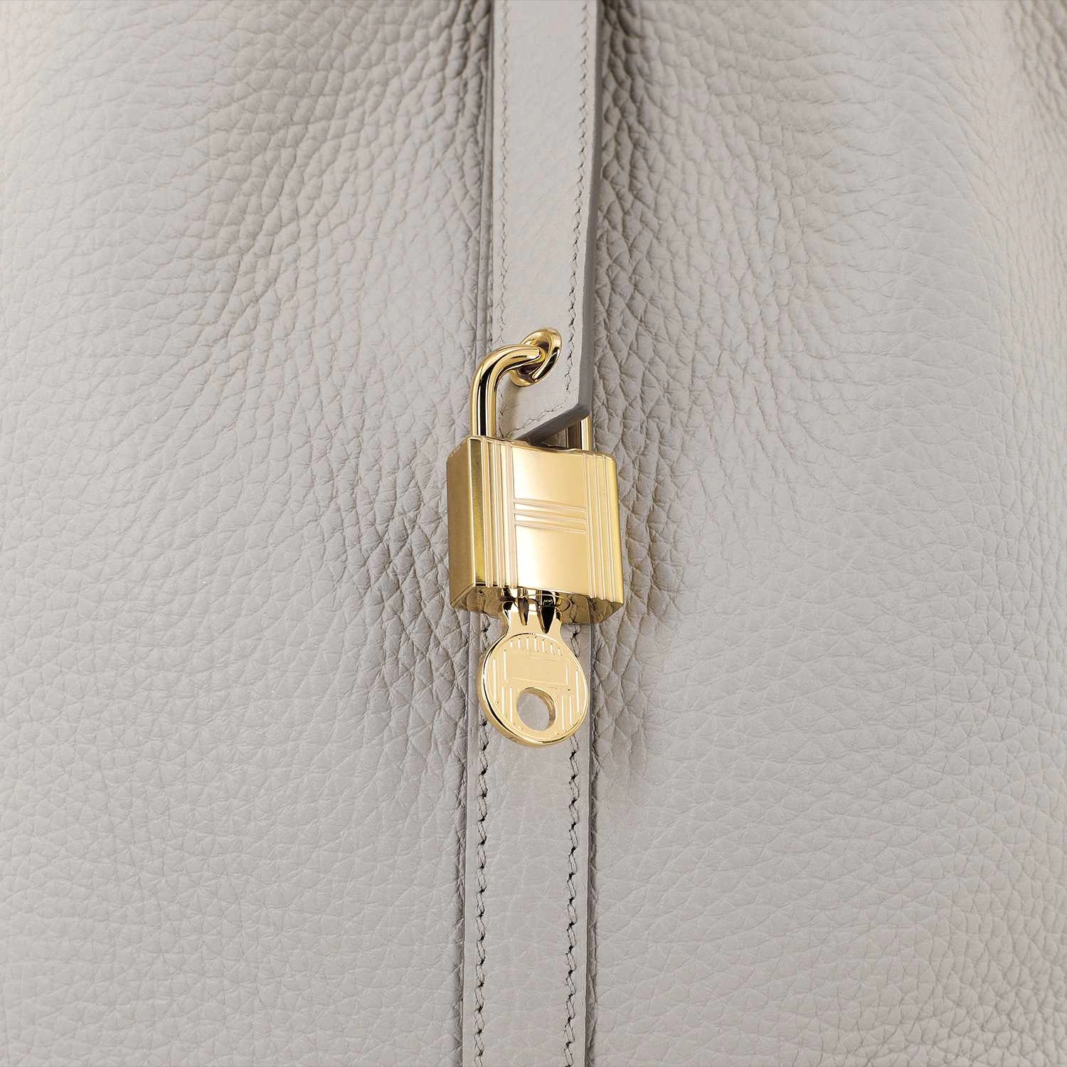 HERMES Picotin Lock 22 8L Clemence