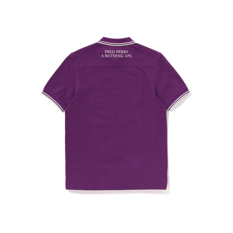 A BATHING APE x FRED PERRY Bape COLOR CAMO POLO Polo