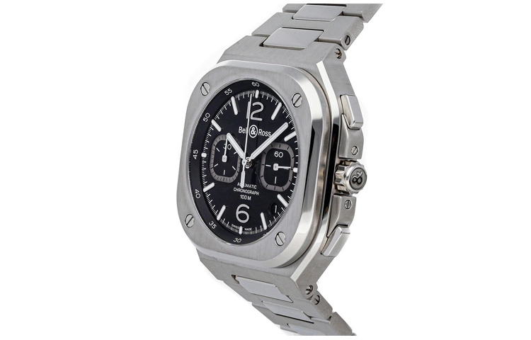 BELL ROSS 100 42mm BR05C-BLC-STSST
