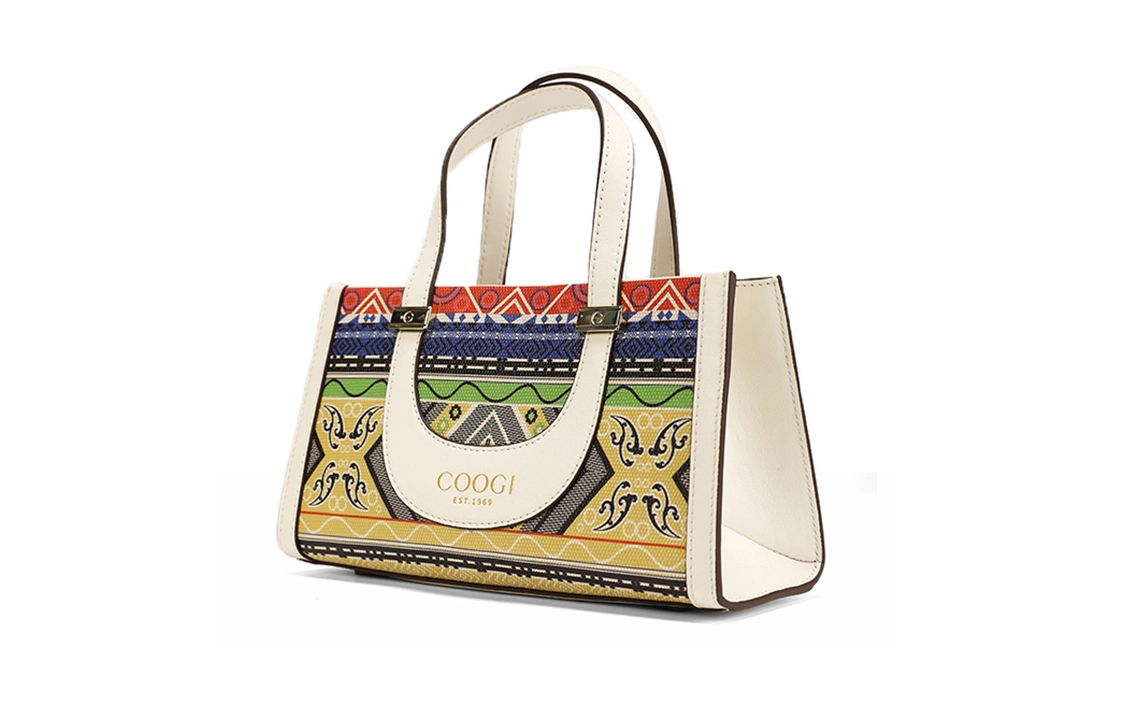COOGI Sweater Pattern Tote