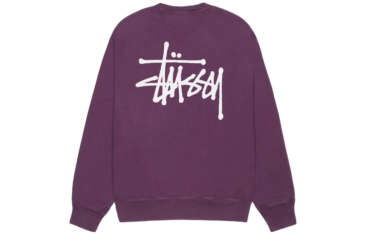 Stussy Basic Stssy Pigment Dyed Crew Logo