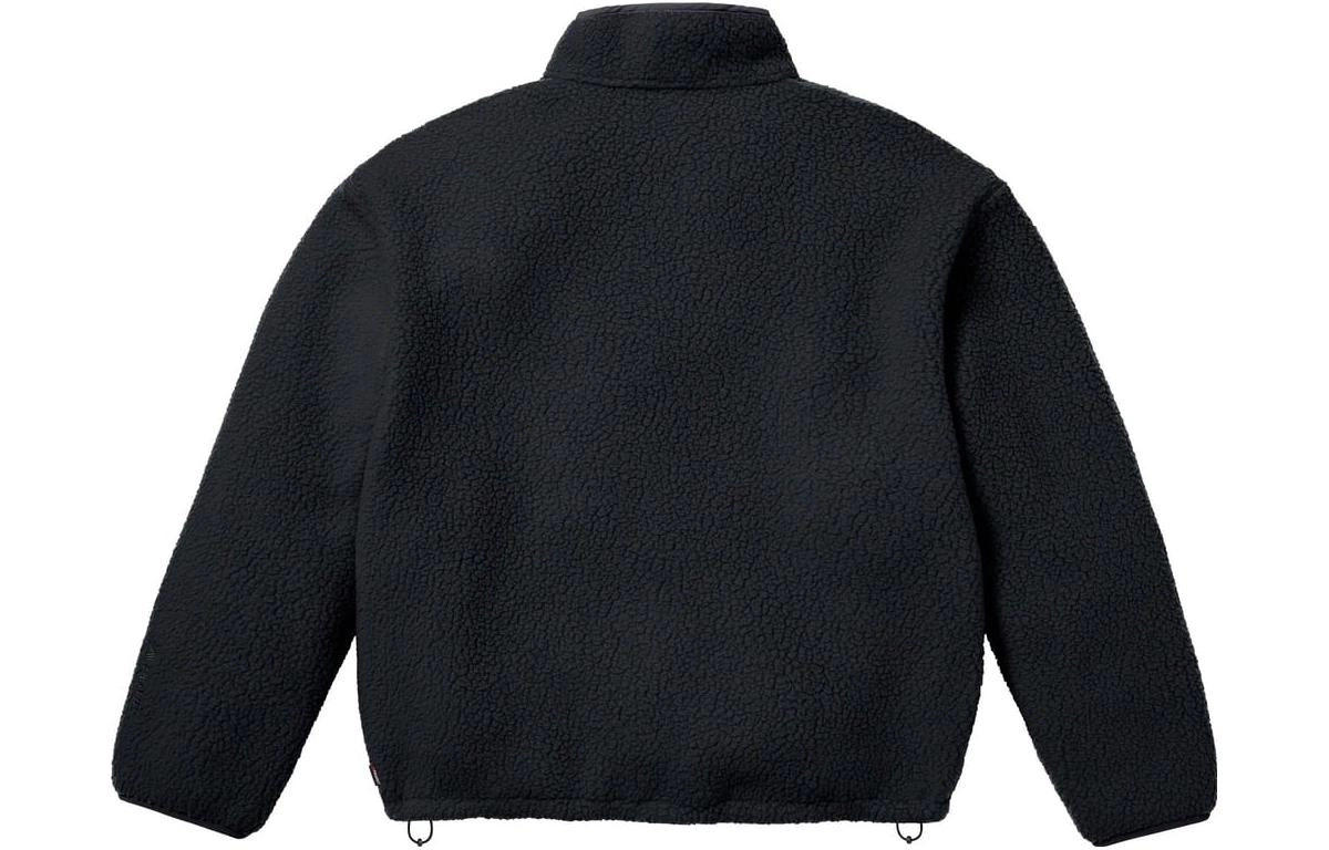 Supreme x Polartec FW23 WEEK15 SHEARLING REVERSIBLE PULLOVER