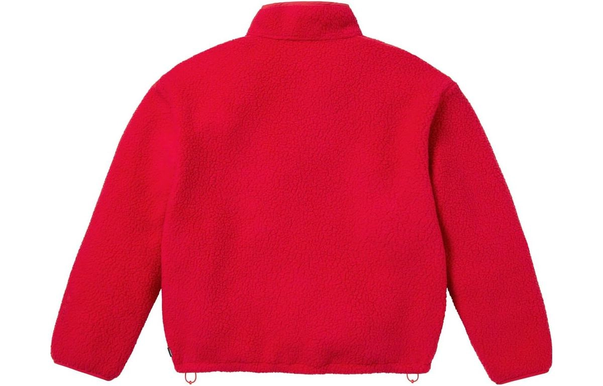 Supreme x Polartec FW23 WEEK15 SHEARLING REVERSIBLE PULLOVER