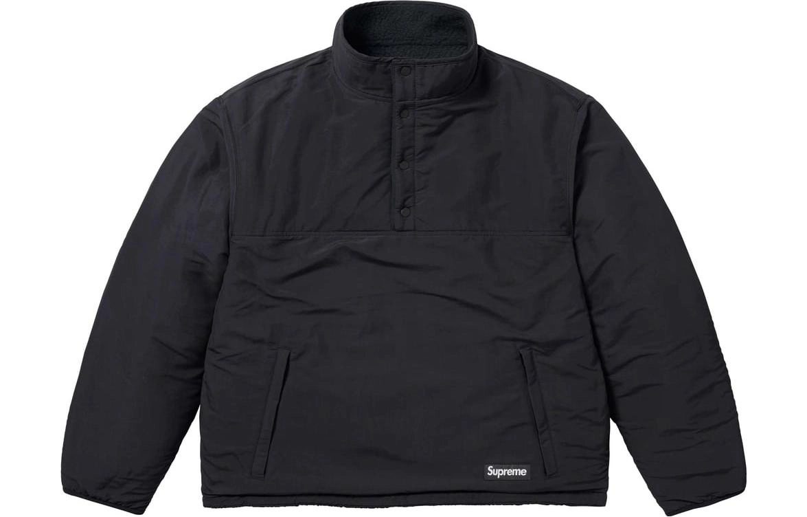 Supreme x Polartec FW23 WEEK15 SHEARLING REVERSIBLE PULLOVER