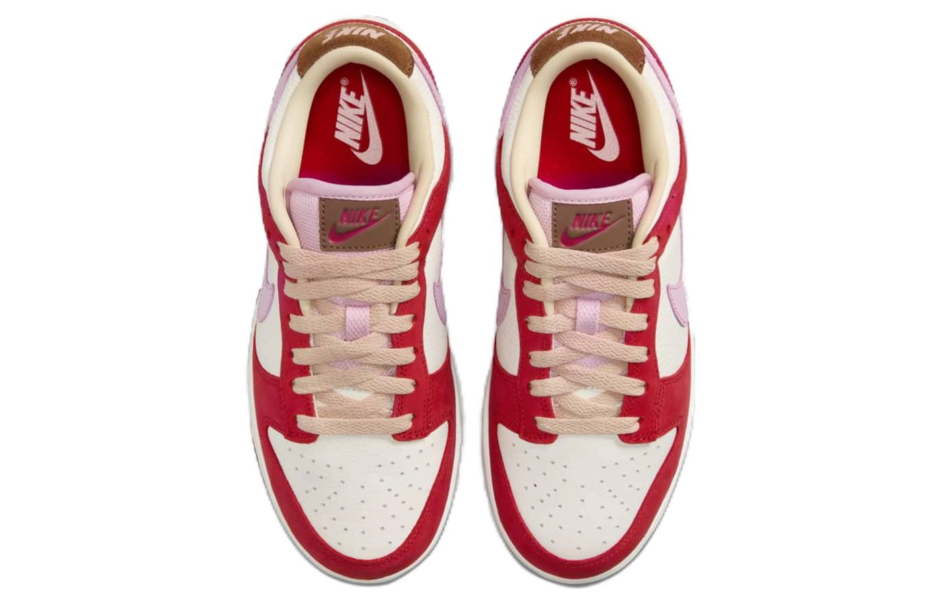 Nike Dunk Low "Sail and Sport Red"