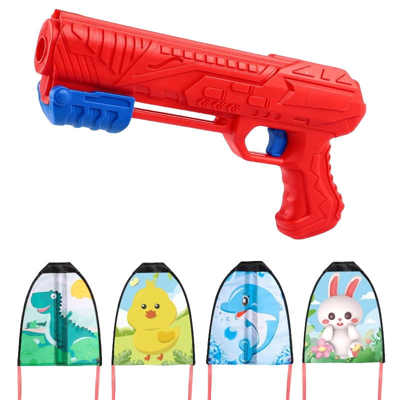 小牧马 弹射风筝滑翔机 飞机发射枪 飞天手抛 玩具