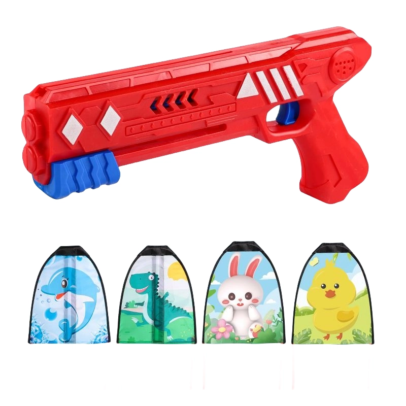 小牧马 弹射风筝滑翔机 飞机发射枪 飞天手抛 玩具