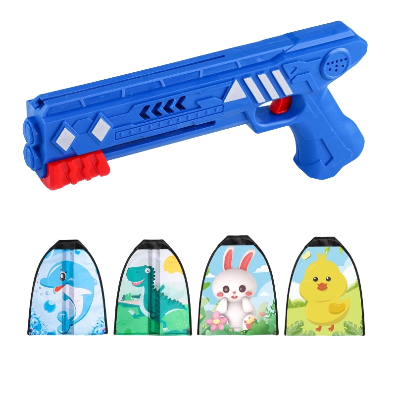 小牧马 弹射风筝滑翔机 飞机发射枪 飞天手抛 玩具