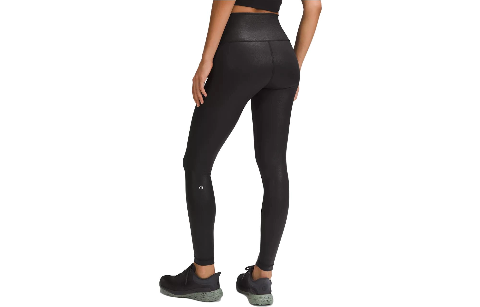 lululemon Wunder Train High-Rise Tight 28" Foil Black